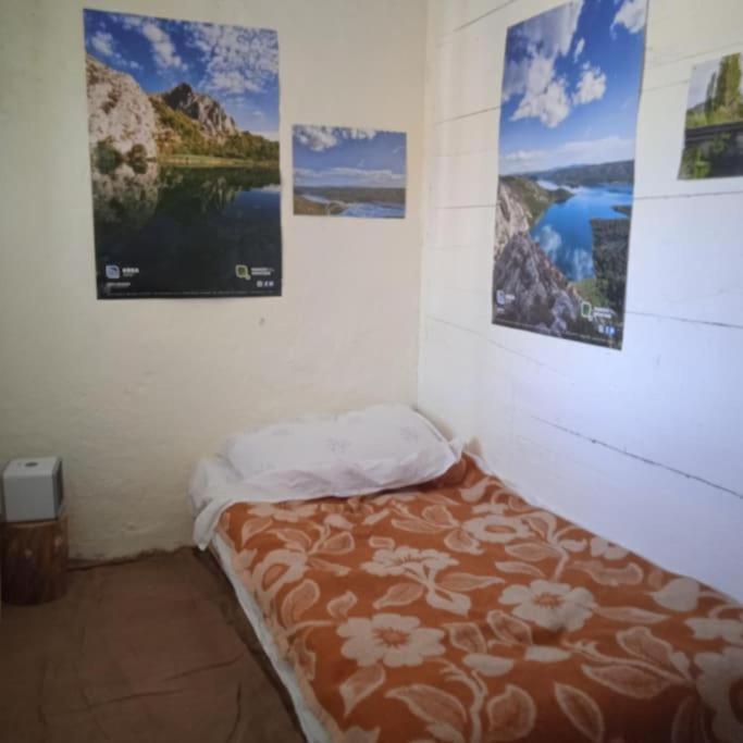 Bedroom For 1, In 100 Y Old Dalmatian House, Under Mountain, 14 Km To Np Krka, 35 Mins Drive To Beach Razvode Extérieur photo